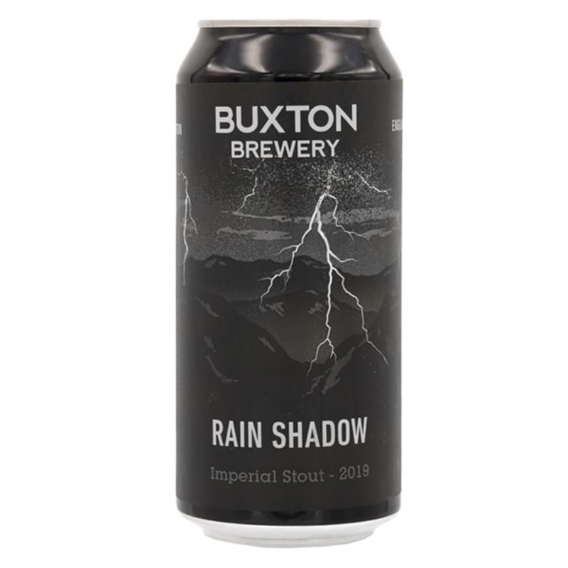 BUXTON Rain Shadow 2019 Imperial Stout (440ml) CAN 10%abv (BBE 01/22) Image