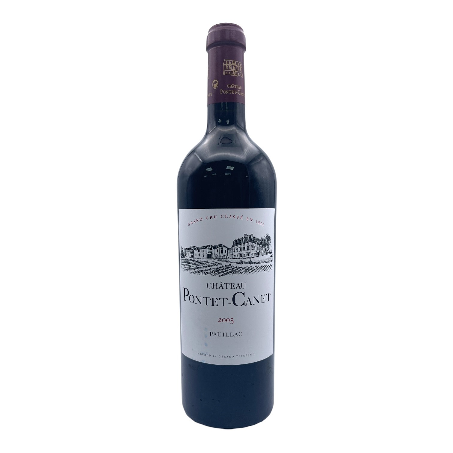 都内で Grand 5eme PONTET-CANET CHATEAU Cru Dunells  - Bottle/nc 2005 Pauillac Classe, ワイン
