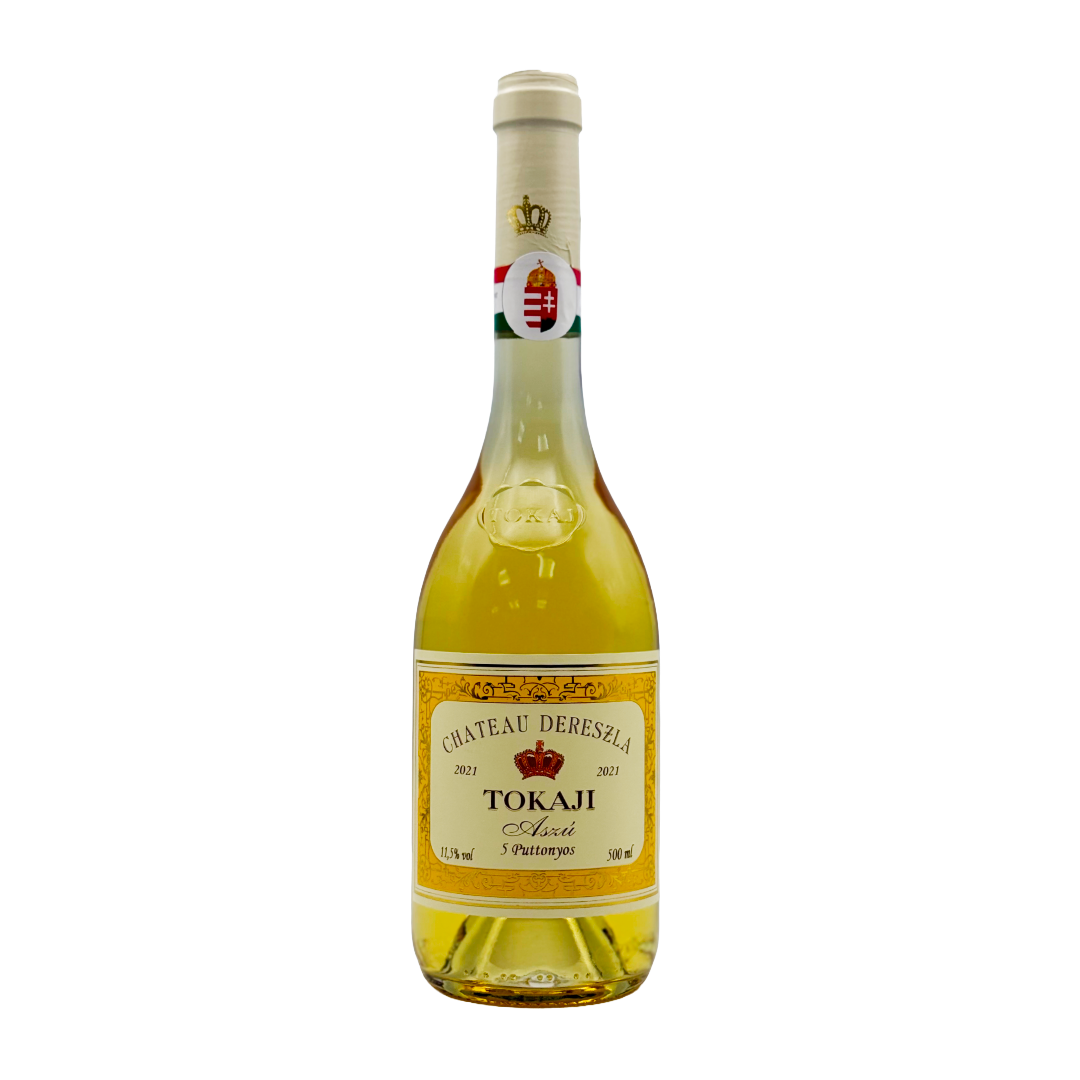 CHATEAU DERESZLA Tokaji 5 Puttonyos 2021 HALF LITRE 11.5%abv VGN Image