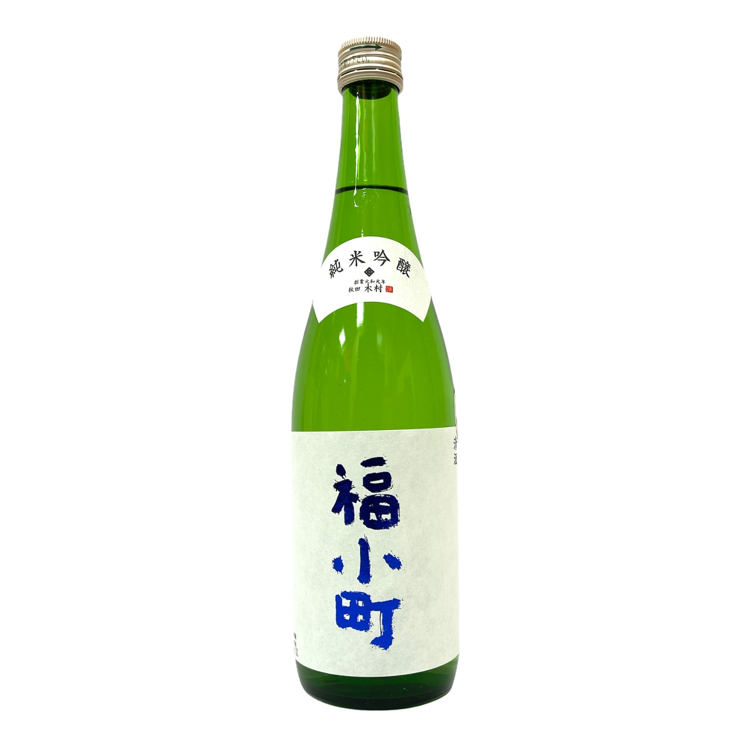 KIMURA SHUZO Fukukomachi Junmai Ginjo Sake 'Gentle Breeze' - Akita Prefecture Bottle (72cl) 15%abv Image