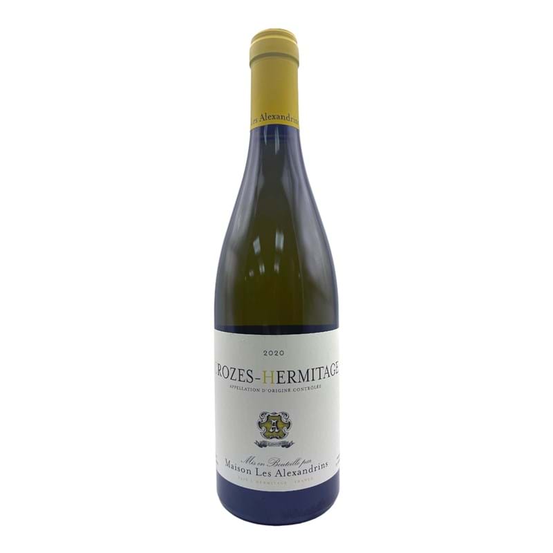 MAISON LES ALEXANDRINS Crozes-Hermitage Blanc (WHITE) 2020 Bottle (60% Marsanne, 40% Roussanne) (los) Image