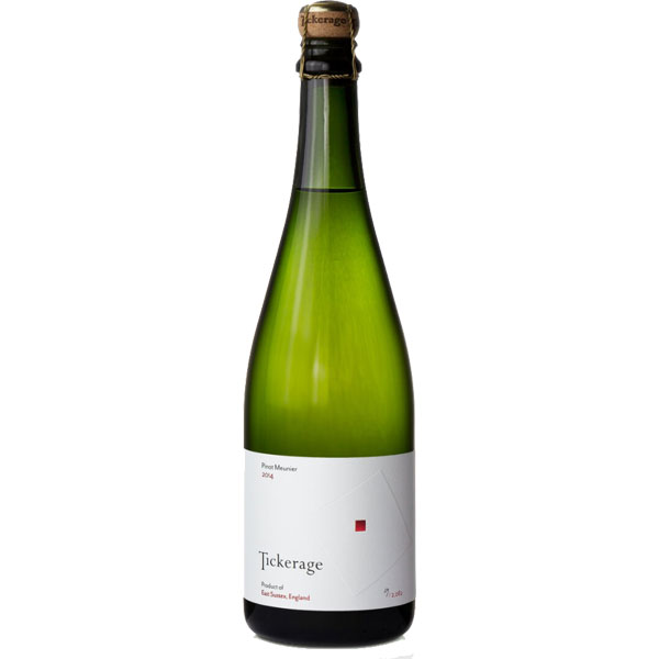 TICKERAGE Pinot Meunier Zero Dosage Blanc de Noir Sparkling - East Sussex 2014 Bottle (los) Image
