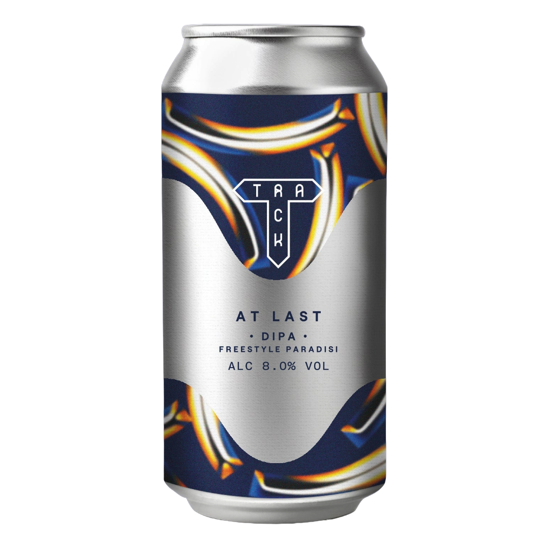 TRACK BREWING 'At Last' DIPA w/Freestyle Paradisi CAN (440ml) 8%abv Image