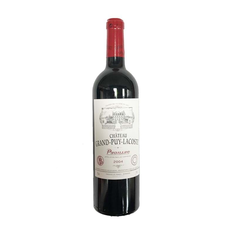 CHATEAU GRAND PUY LACOSTE 5eme Cru Classe Pauillac 2004 Bottle -NO DISCOUNT Image