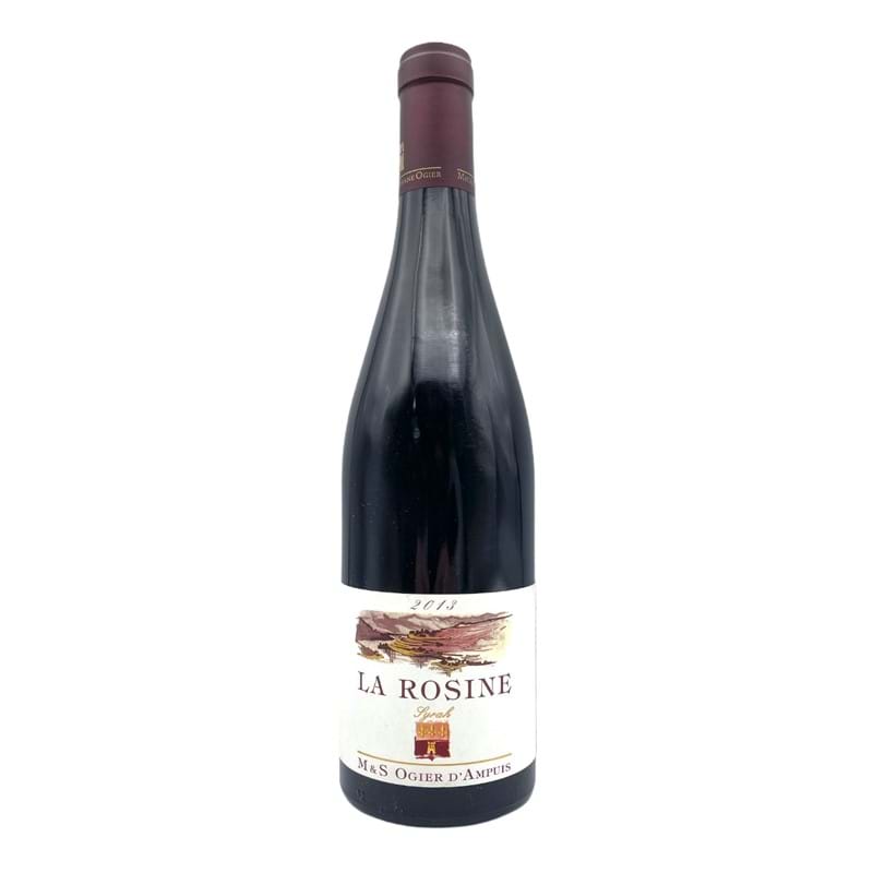 MICHEL & STEPHANE OGIER Syrah La Rosine IGP Collines Rhodaniennes 2013 Bottle Image