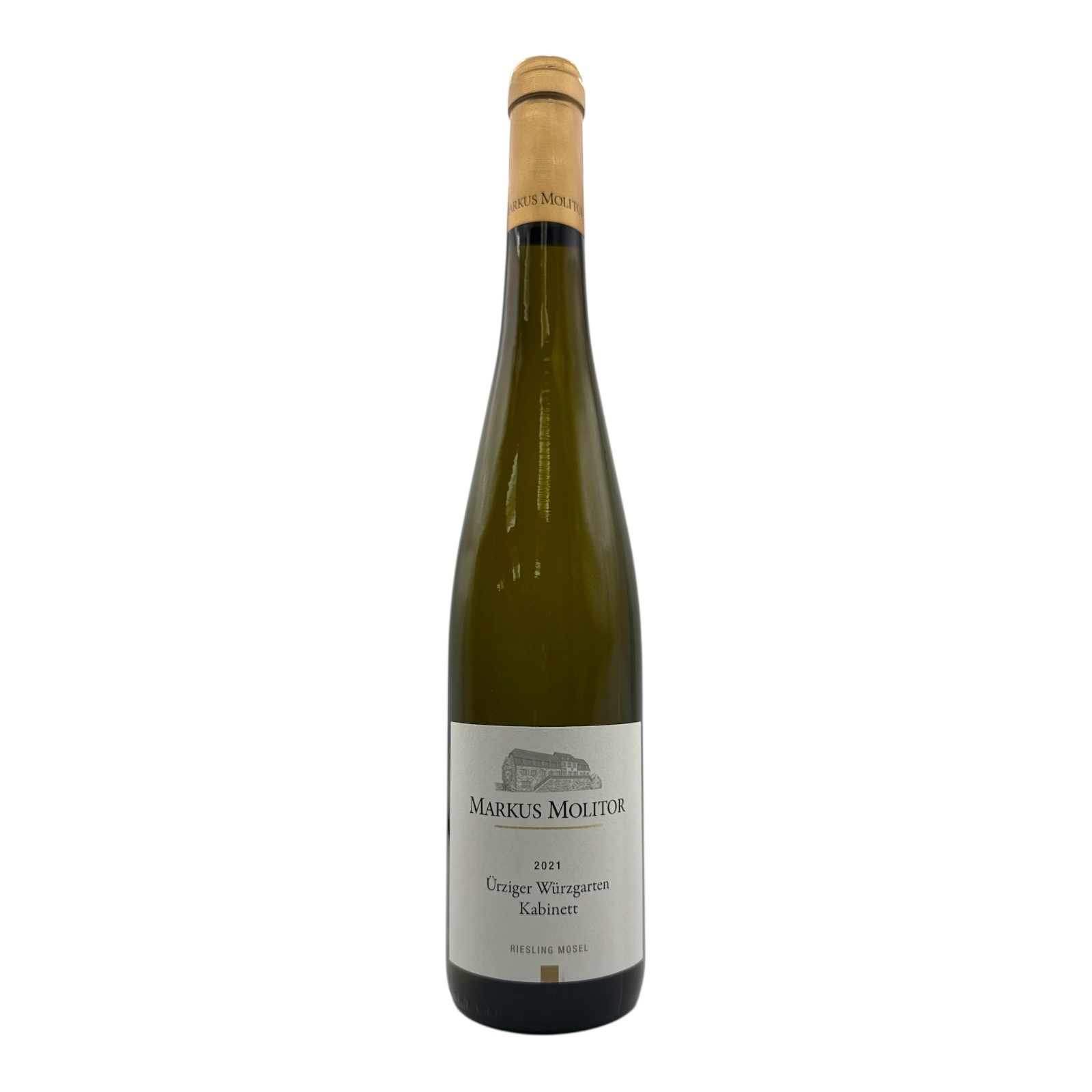 MARKUS MOLITOR Riesling Kabinett Gold, Urziger Wurzgarten 2020/21  Bottle (Off-Dry towards Sweet) Image