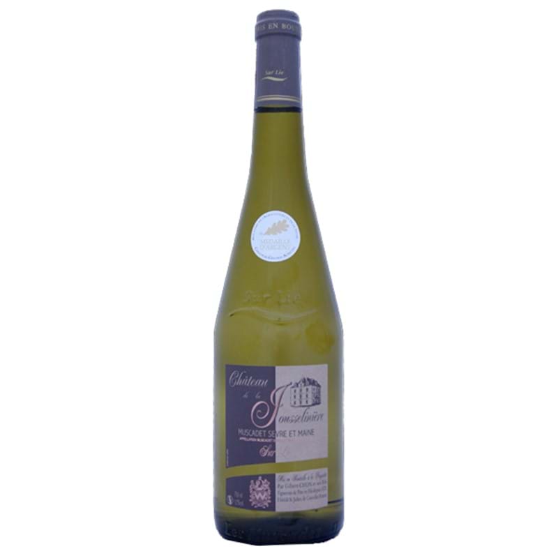 CH DE LA JOUSSELINIERE Muscadet de Sevre et Maine Sur Lie 2020 Bottle 12%abv Image