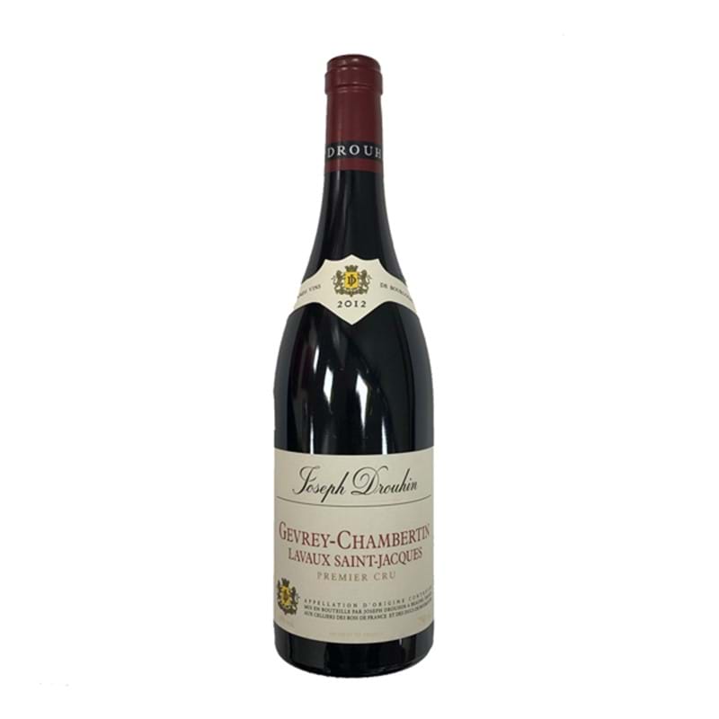 JOSEPH DROUHIN Gevrey-Chambertin 1er Cru Lavaux Saint-Jacques 2012 Bottle-NO DISCOUNT Image