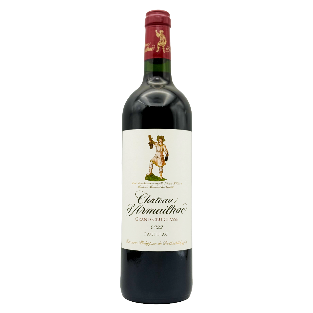 CHATEAU D'ARMAILHAC 5eme Grand Cru Classe, Pauillac 2022 Bottle Image