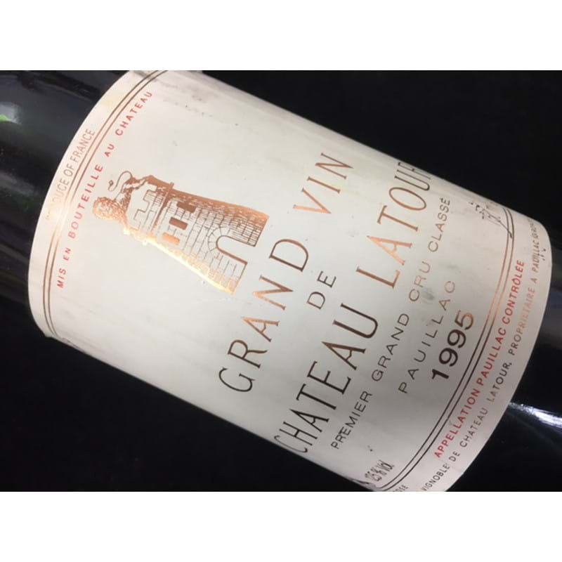 CHATEAU LATOUR 1ere Grand Cru Classe Pauillac 1995 Bottle(ck) - NO DISCOUNT Image