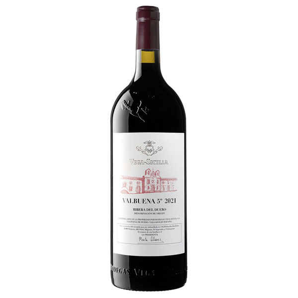BODEGAS Y VINEDOS VEGA SICILIA Tinto Valbuena 5 - Ribera del Duero 2021 Case x 1 Double Magnum (300cl) - PRE-RELEASE (BW) Image