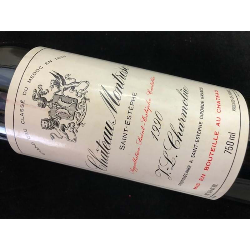 CHATEAU MONTROSE 2ieme Cru Classe Saint-Estephe 1990 Bottle - NO DISCOUNT Image