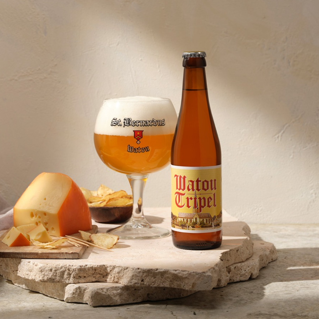 ST BERNARDUS 'Watou Tripel' Belgian Tripel Bottle (330ml) 7.5%abv Image