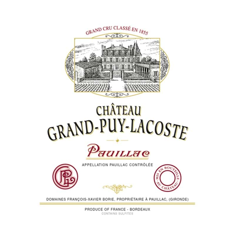 CHATEAU GRAND PUY LACOSTE 5ieme Cru 2020 Wooden Case x 6 Bottles - PRE-RELEASE Image