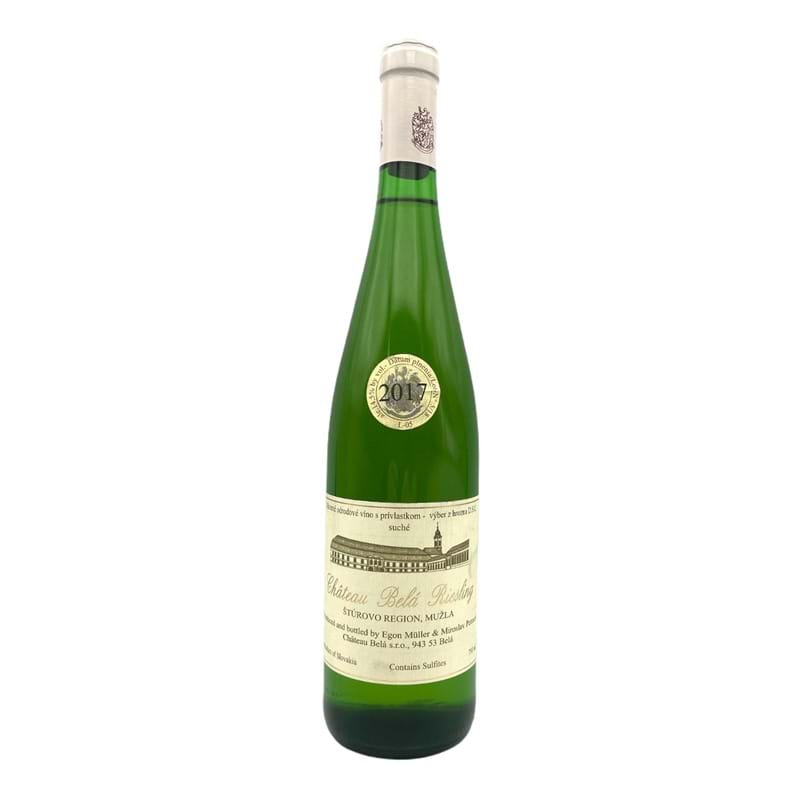 CHATEAU BELA Riesling Dry (Egon Muller) 2017/18 Bottle Image