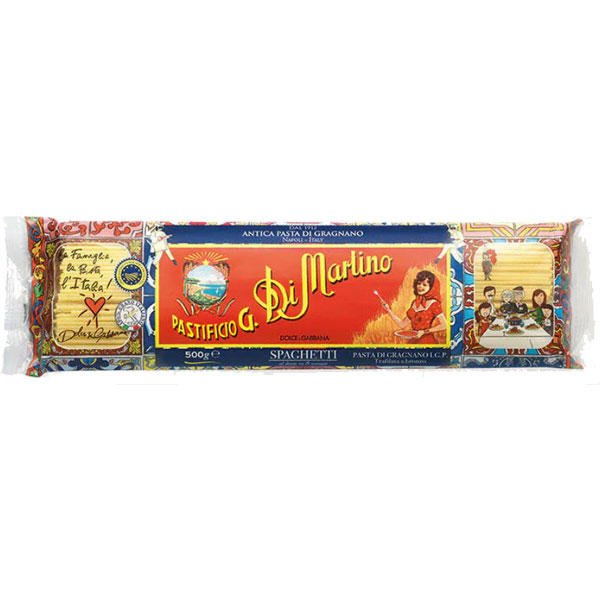 DI MARTINO Spaghetti di Martino Dolce & Gabbana 100% Italian durum wheat 500g Bag Image