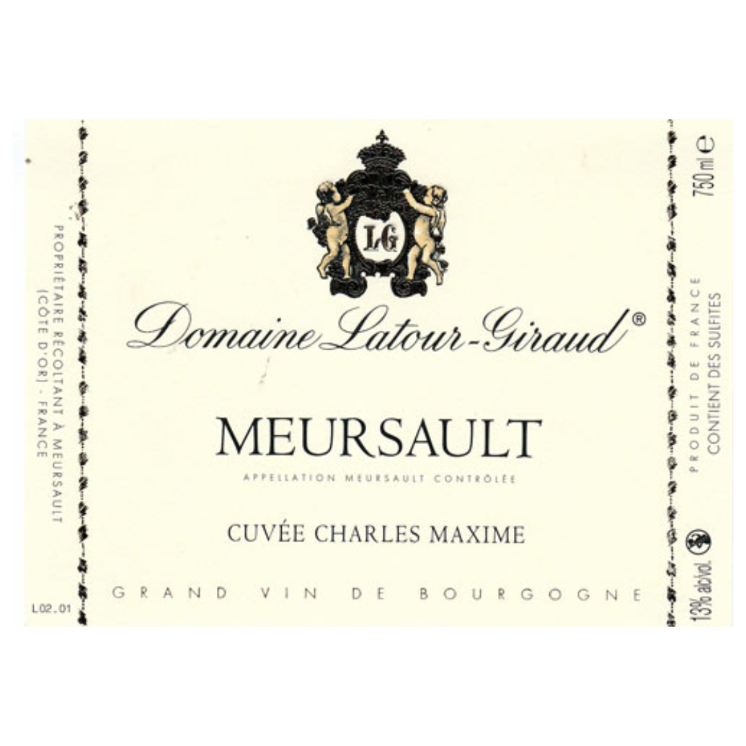 LATOUR-GIRAUD Meursault 'Cuvee Charles Maxime' 2024 CASE x 6 Bottles - PRE-RELEASE Image