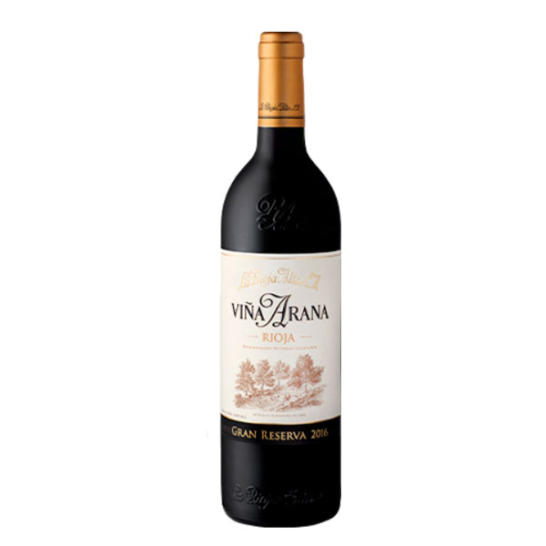 LA RIOJA ALTA SA Rioja Gran Reserva 'Vina Arana' Rioja Alta 2016/17 Bottle Image