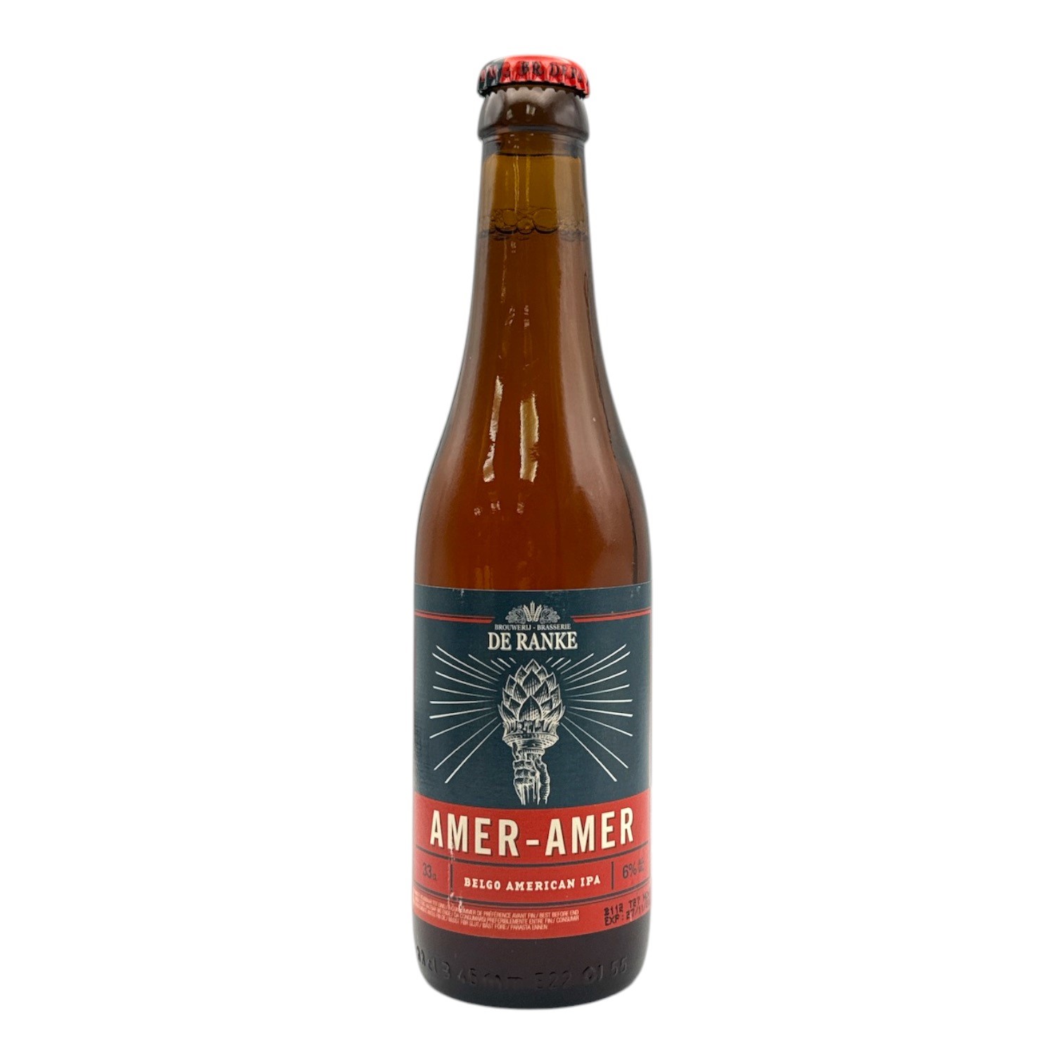 DE RANKE 'Amer-Amer' Belgo-American Pale Ale Bottle (330ml) 6%abv Image