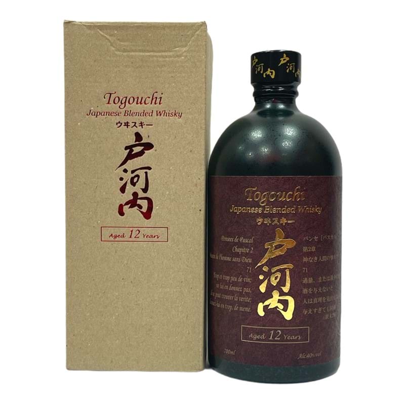TOGOUCHI 12 Year Old Japanese Blended Whisky Bottle (70cl) 40%abv (los) Image