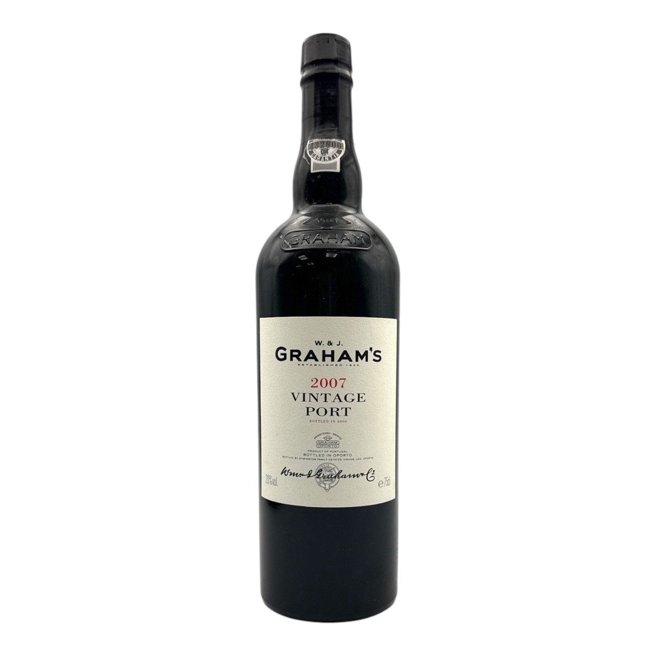 W & J GRAHAM'S Vintage Port 2007 Bottle Image