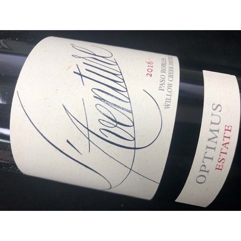 L'AVENTURE Optimus 2016 Bottle (Cabernet/Syrah/Zinfandel) NO DISC (los) Image