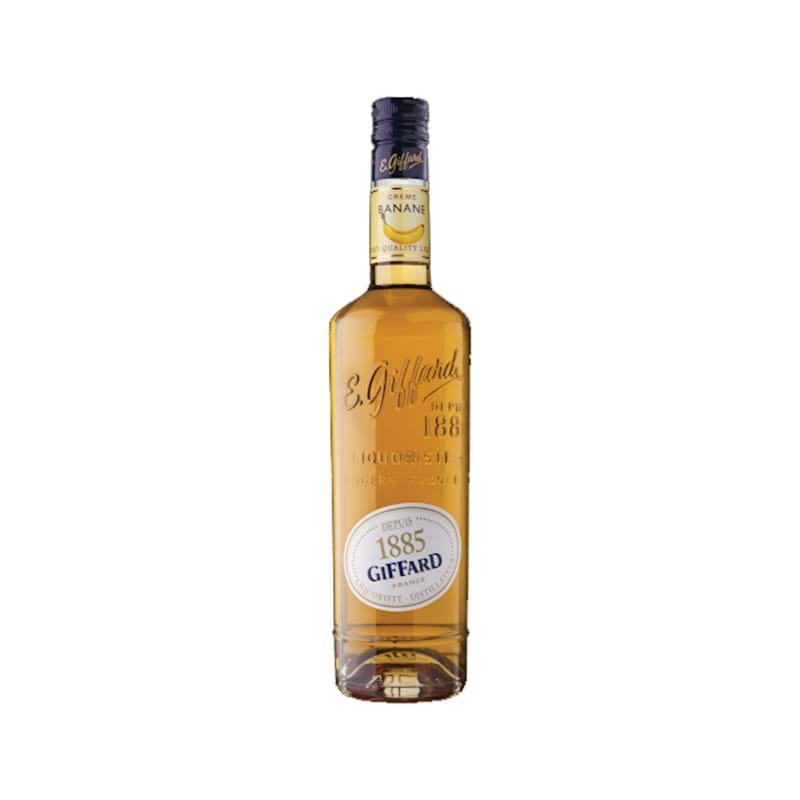GIFFARD Creme de Banane (Banana Liqueur) - France Bottle (70cl) 25%abv Image