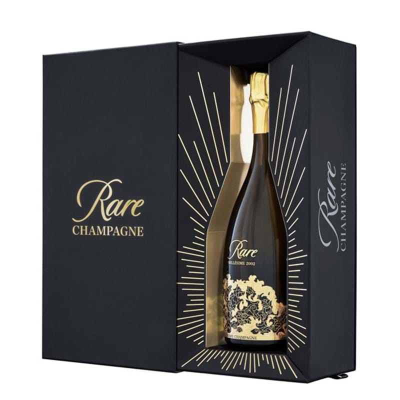 RARE CHAMPAGNE 'Rare' Vintage 2002 Bottle GIFT PACK - NO DISC Image