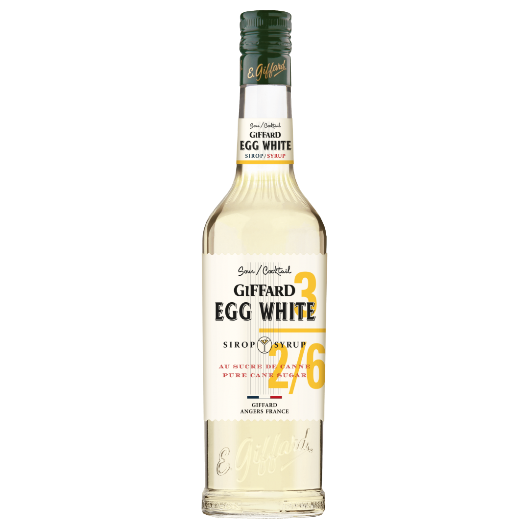 GIFFARD Egg White Sirop (Syrup) - Angers, France Bottle (70cl) Image