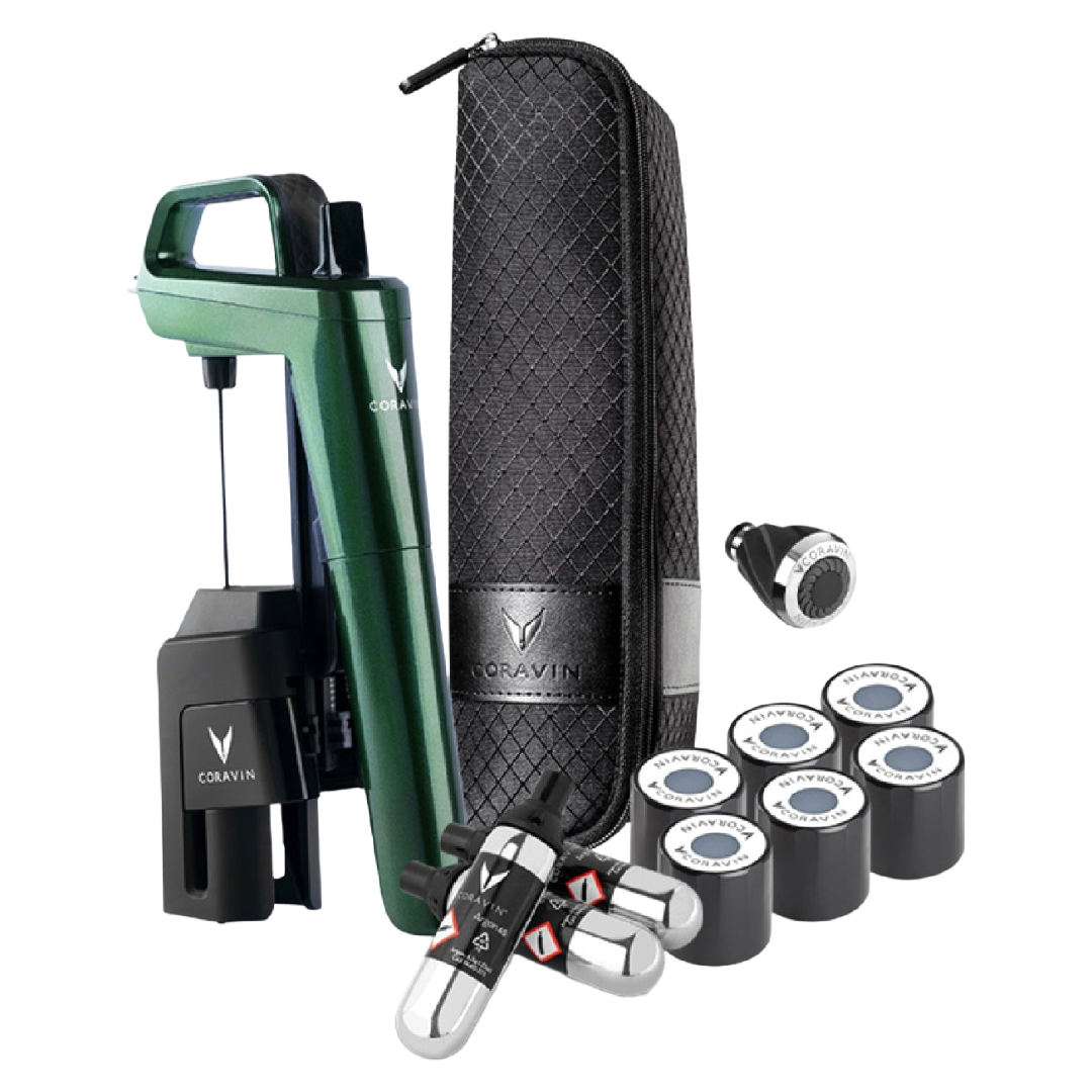 CORAVIN Timeless Model Six+ Preservation System Forest Green Limited Edition Premium Gift Set (112453B) Image