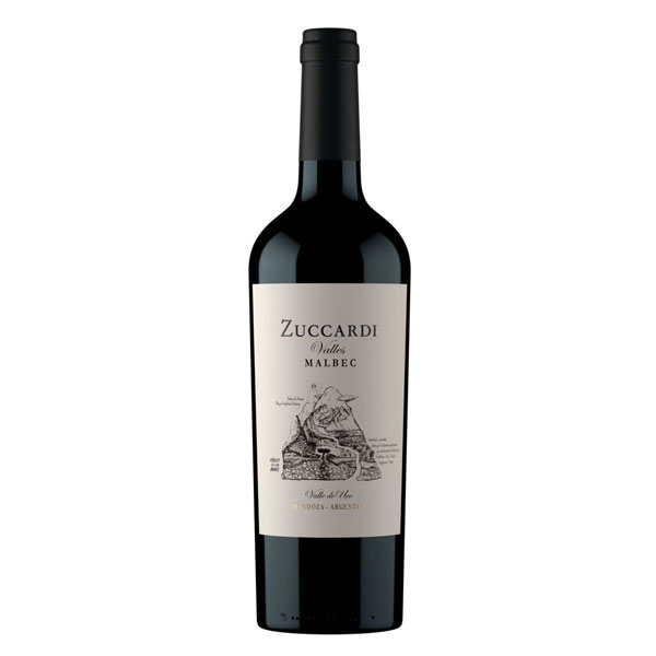 ZUCCARDI Valles Malbec - Valle de Uco, Mendoza 2024 Bottle SUS Image