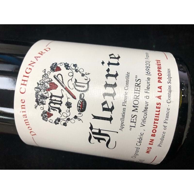 MICHEL CHIGNARD Fleurie, Les Moriers 2018 Bottle/nc Image