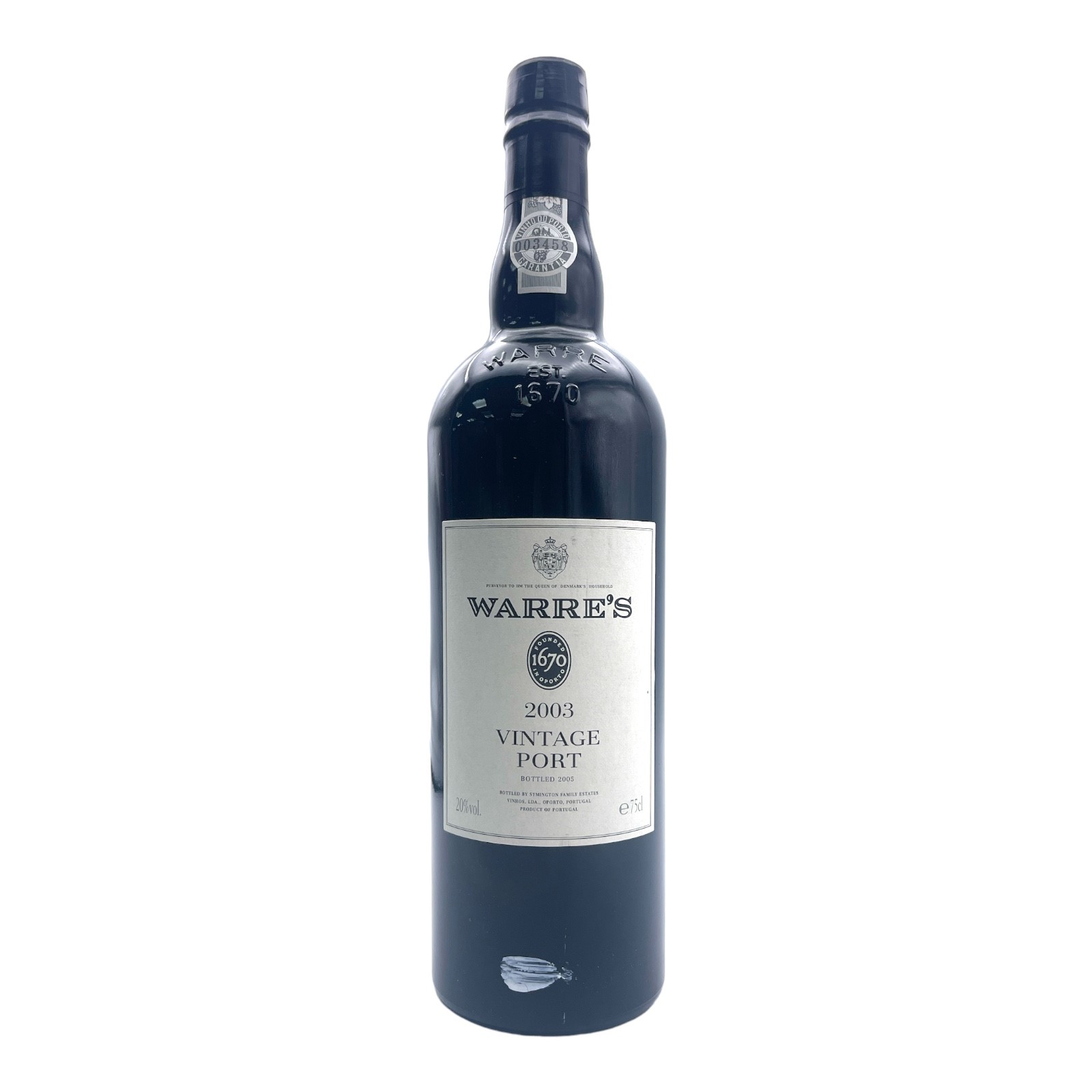 WARRE'S Vintage Port 2003 Bottle Image