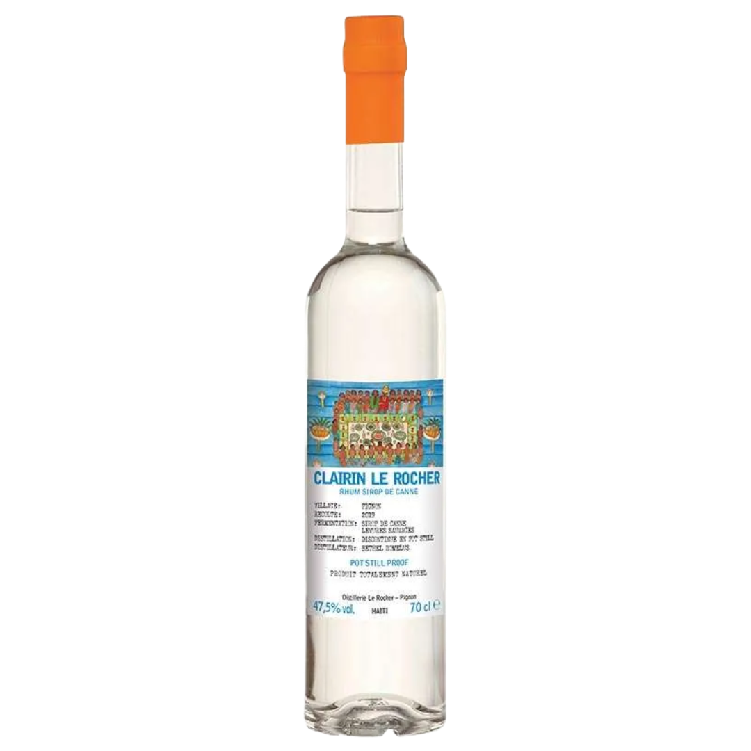 CLAIRIN 'Le Rocher' Single Traditional Pot Still Rum - Haiti Bottle (70cl) 49.5%abv (rtc) Image