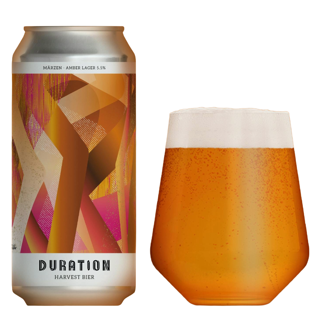 DURATION Harvest Bier (Oktoberfest) Amber Lager Can (440ml) 5.5%abv Image