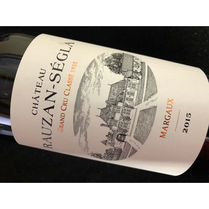 CHATEAU RAUZAN-SEGLA 2ieme Cru Classe Margaux 2015 Bottle/nc - NO DISCOUNT Image