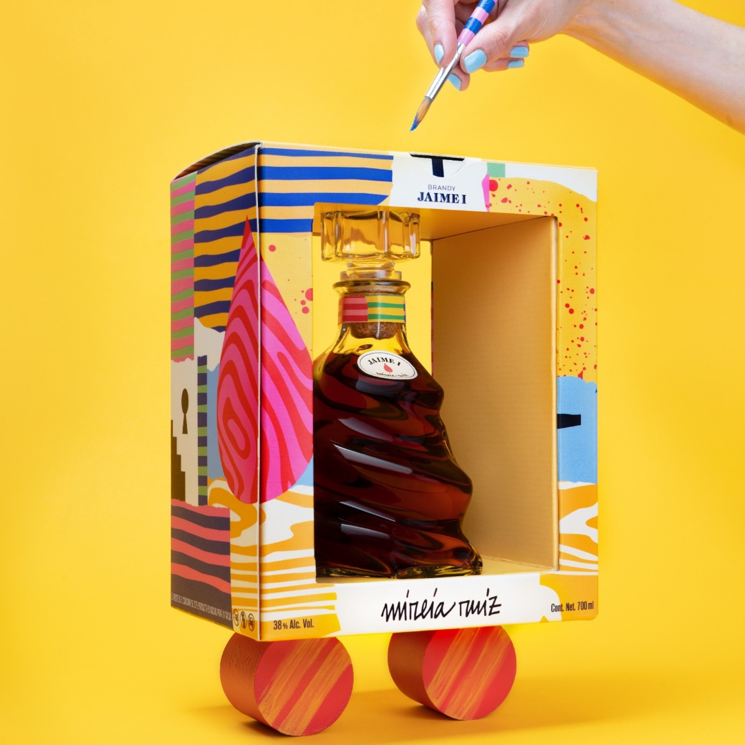 TORRES x MIREIA RUIZ 30 Year Old Jaime I Spanish Brandy Bottle (70cl) 38%abv Image