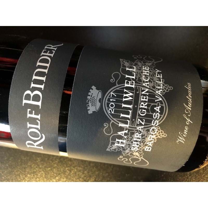 ROLF BINDER Shiraz/Grenache, Halliwell 2017 Bottle (los) Image