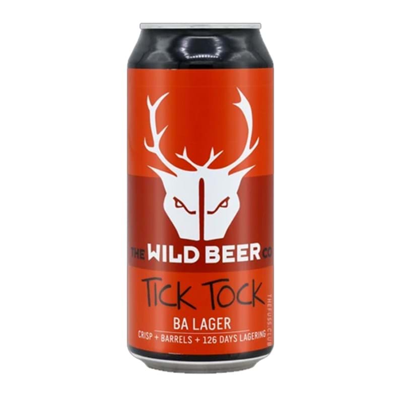 WILD BEER CO. Tick Tock, Barrel-Aged 440ml CAN 5.4%abv (BBE 02/22) Image