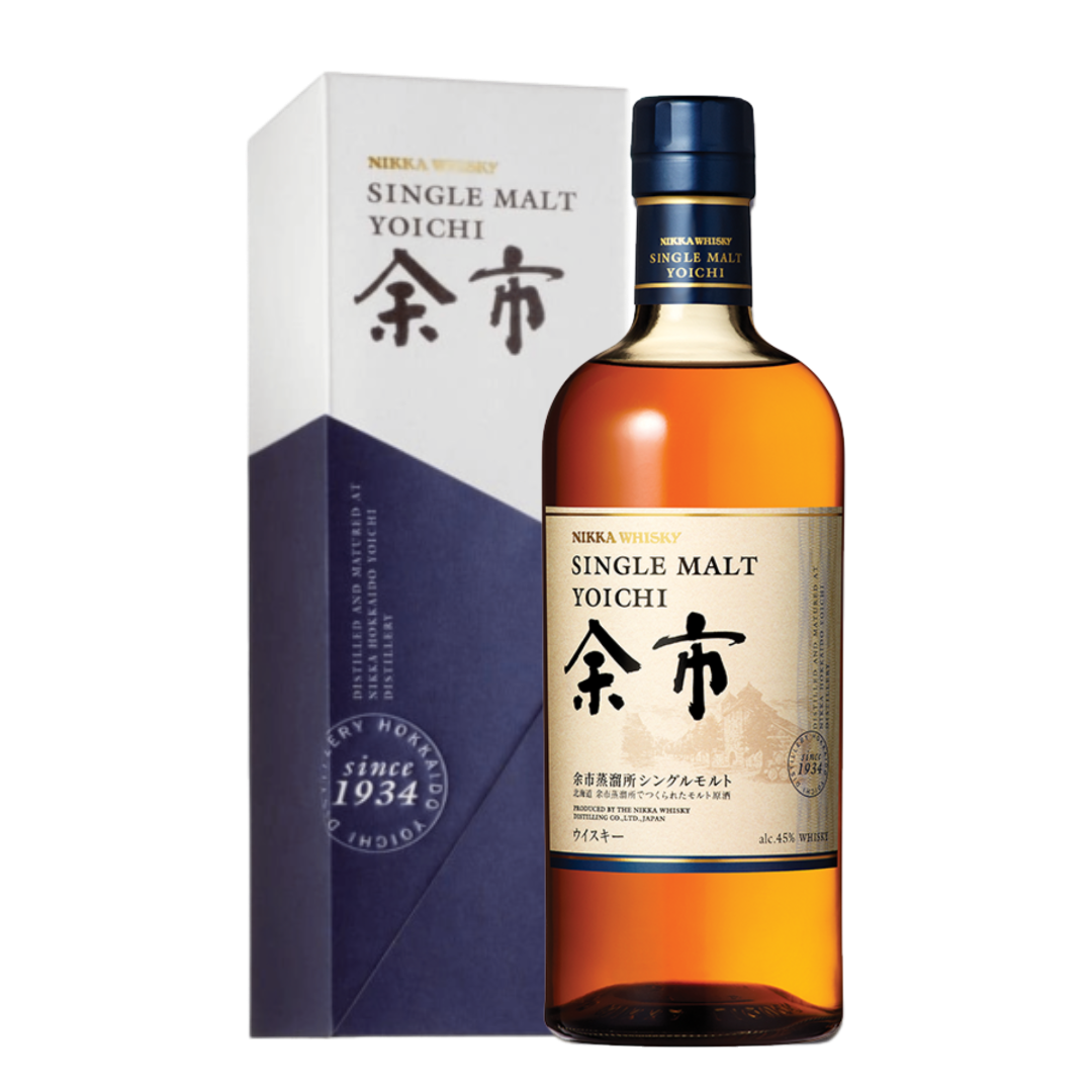 NIKKA' Yoichi' Single Malt Japanese Whisky Bottle (70cl) 45%abv Image