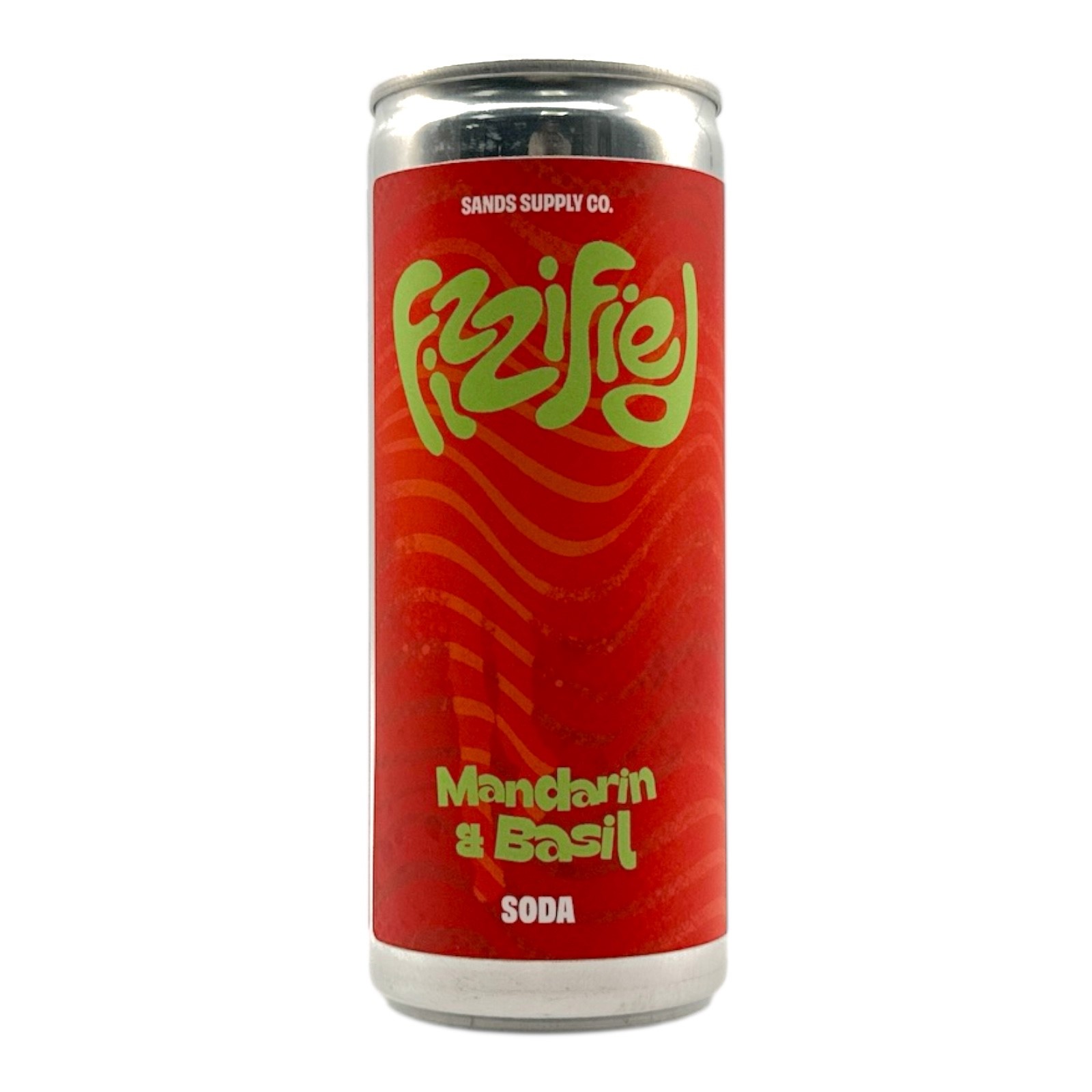 FIZZIFIED Mandarin & Basil Soda by Sands, Jersey - Can (25cl) Image