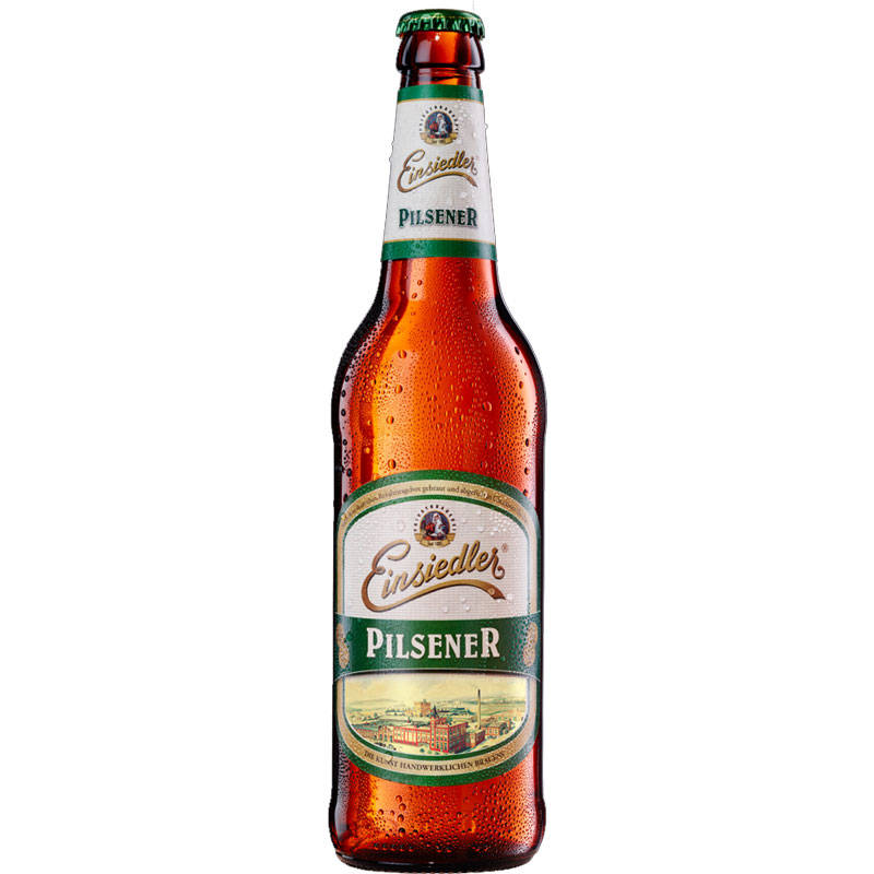 EINSIEDLER 'Pilsener' German Pilsner Bottle (500ml) 4.9%abv Image