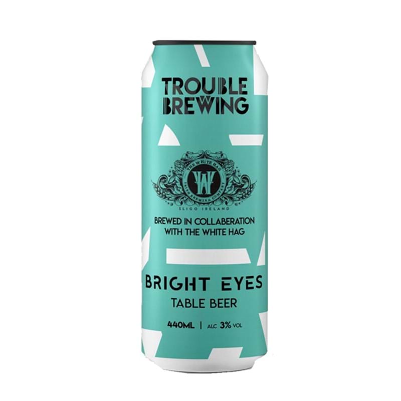 TROUBLE BREWING Bright Eyes Table Beer CAN (440ml) 3%abv (BBE 13.07) Image