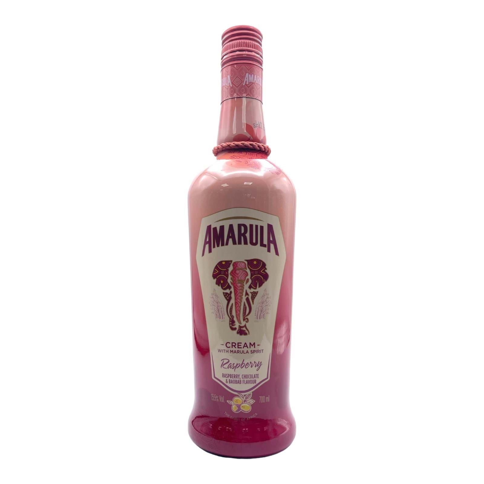 AMARULA Raspberry Chocolate Cream - Africa Baobab & South - Liqueur Dunells 15.5%abv Bottle (70cl)