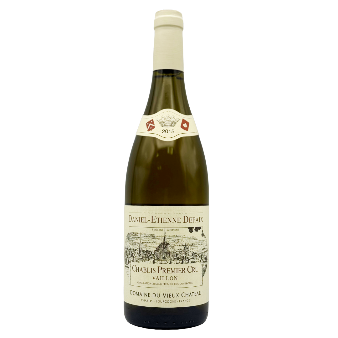 DANIEL-ETIENNE DEFAIX Chablis 1er Cru 'Vaillon' 2015 Bottle Image