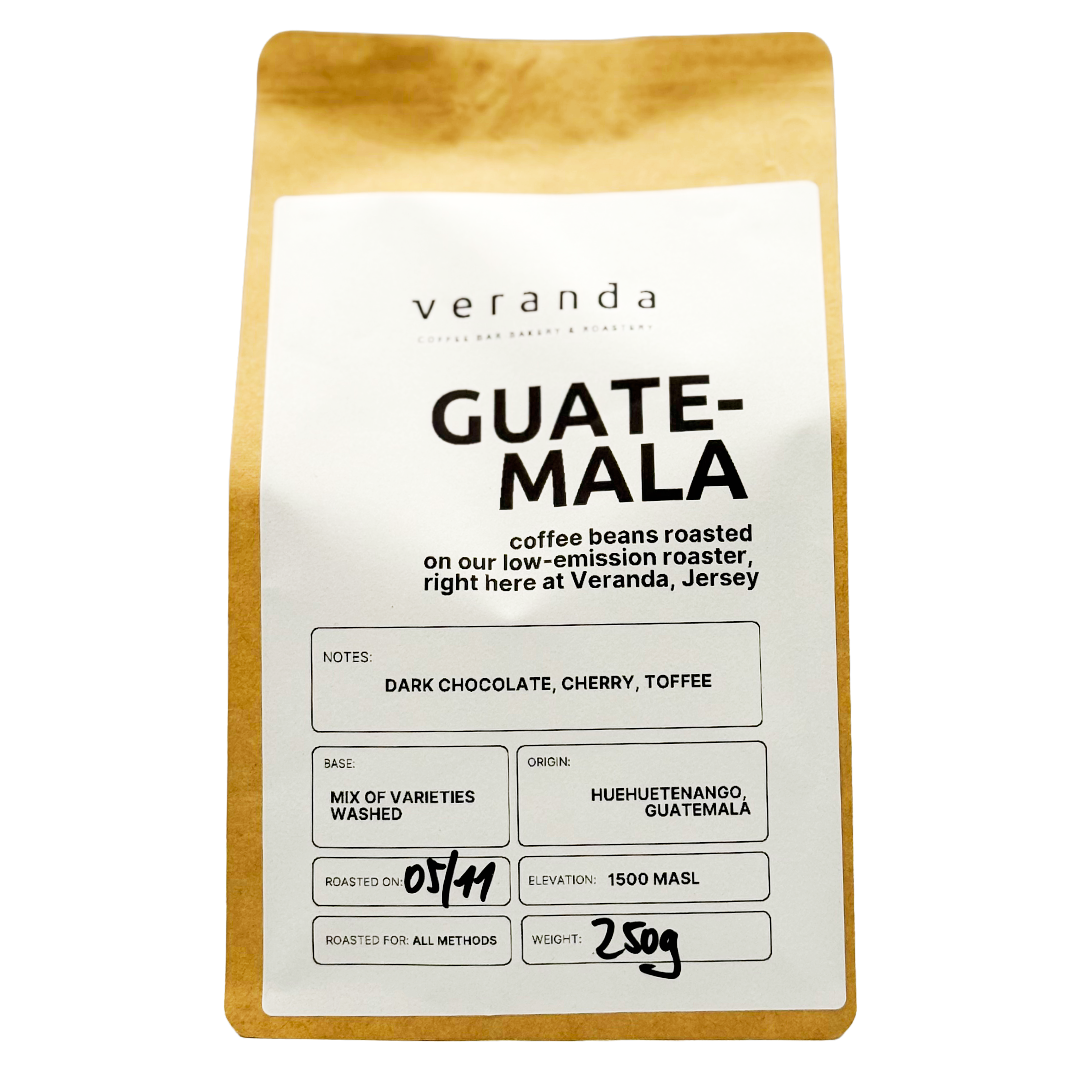 VERANDA JERSEY 'Guatemala' Coffee Beans 250g Bag (2024 Harvest) Image
