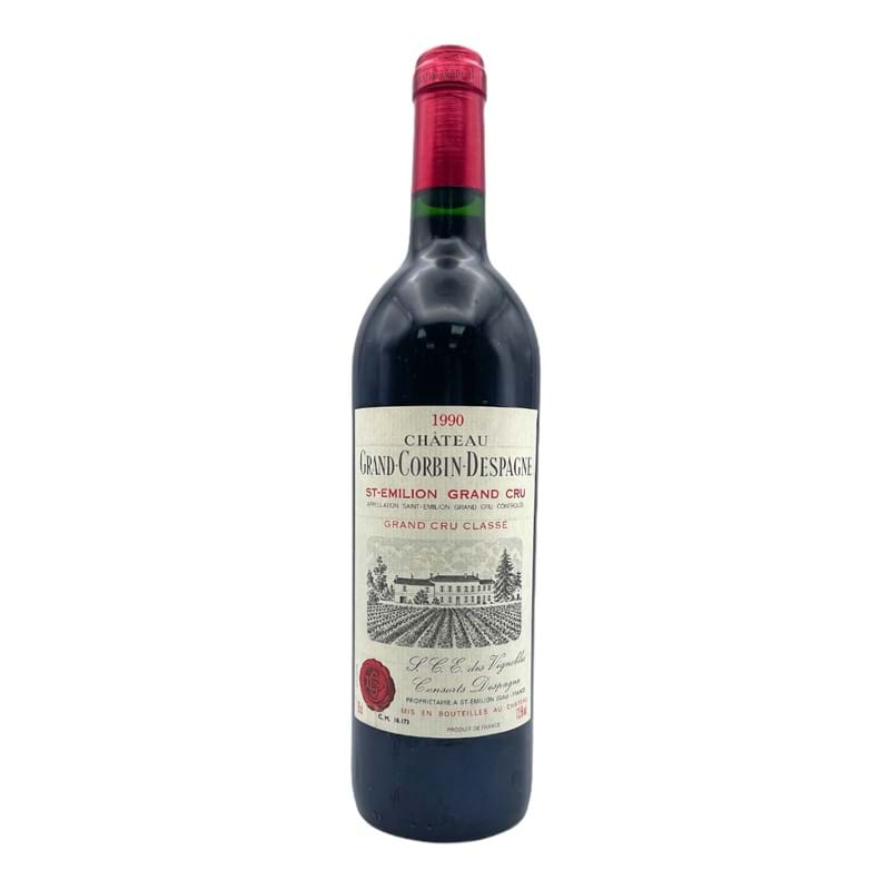 CHATEAU GRAND CORBIN DESPAGNE Grand Cru Classe 1990 Bottle/nc ORG - NO DISCOUNT Image