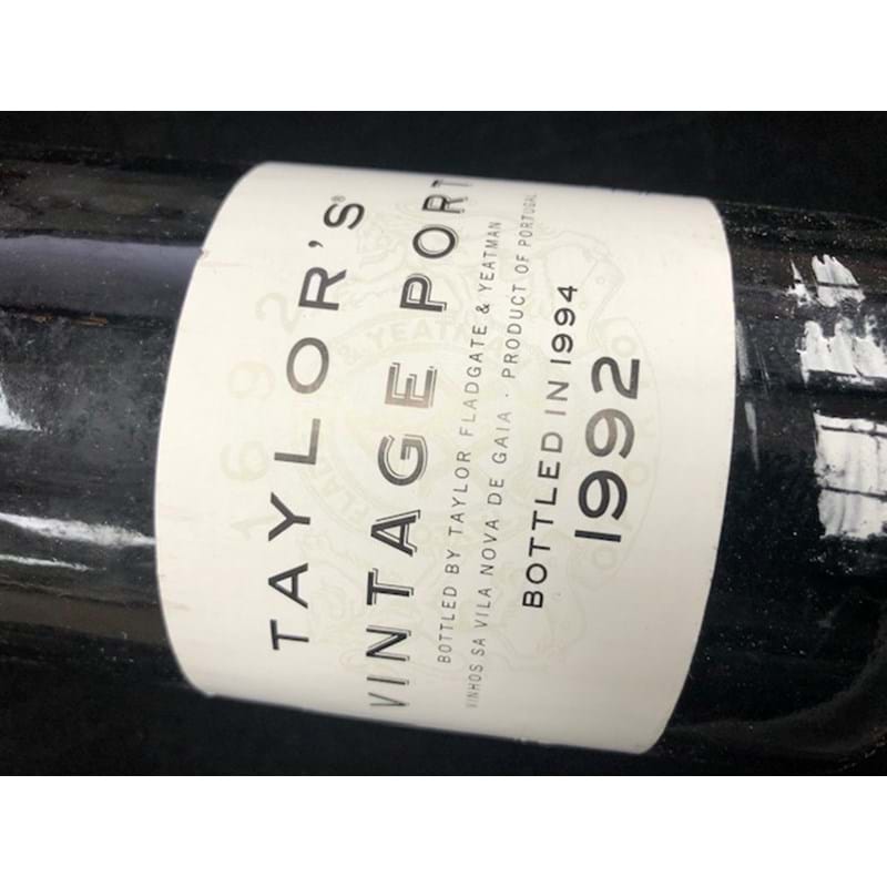 1992 TAYLOR FLADGATE Vintage Port Bottle - NO DISC (los) Image