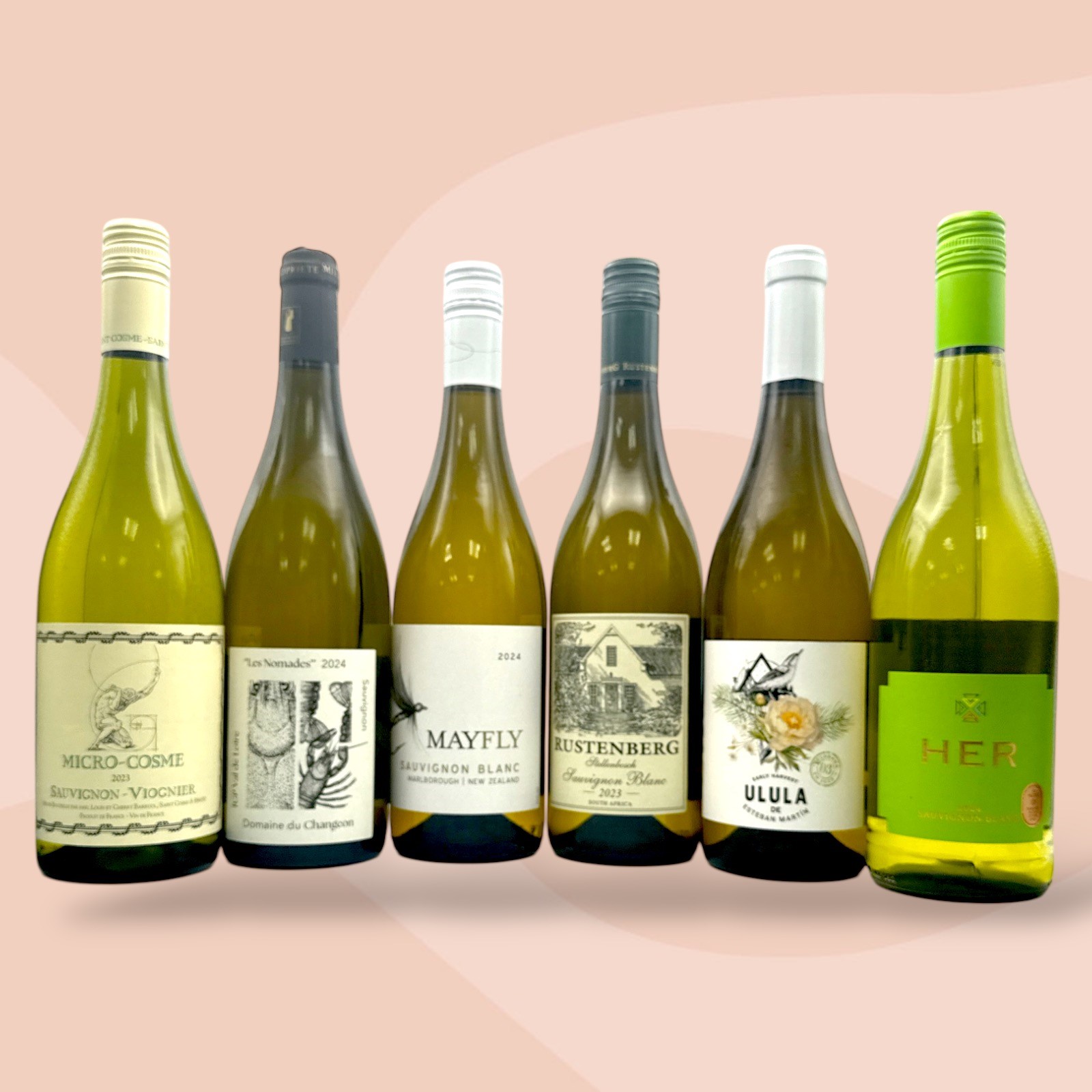 6 EASY DRINKING SAUVIGNON BLANCS Mixed Case No.03 CARTON x 6 Bottles Image