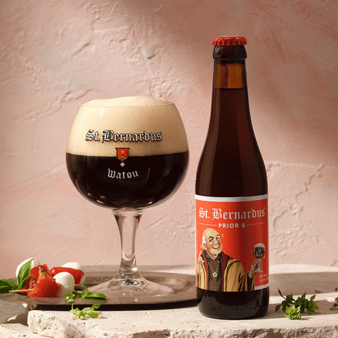 ST BERNARDUS 'Prior 8' Belgian Dubbel Bottle (330ml) 8%abv Image